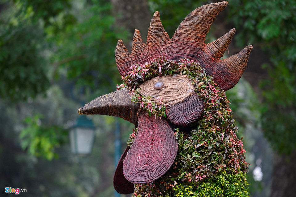 12 con giáp khổng lồ đón Tết xuất hiện tại Hà Nội